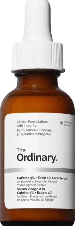 The Ordinary Caffeine 3% + Escin 1% Face Serum 30 ml seerumi