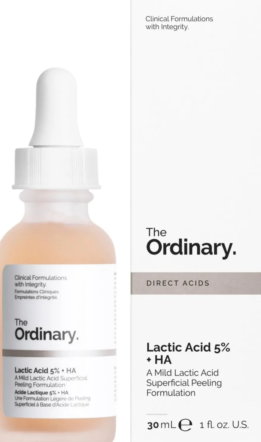 The Ordinary Lactic Acid 5% + HA 2% liuos 30 ml