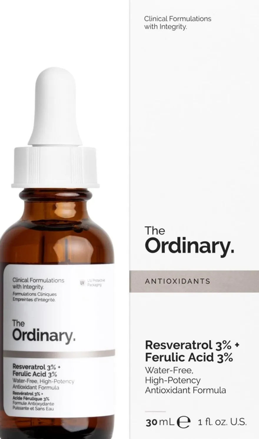 The Ordinary Resveratrol 3% + Ferulic Acid 3% liuos 30 ml