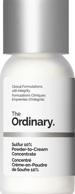 The Ordinary Sulfur 10% Powder-to-Cream Concentrate täsmätuote epäpuhtauksille 5g