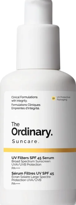 The Ordinary UV Filters SPF 45 Serum aurinkosuoja kasvoille 60 ml