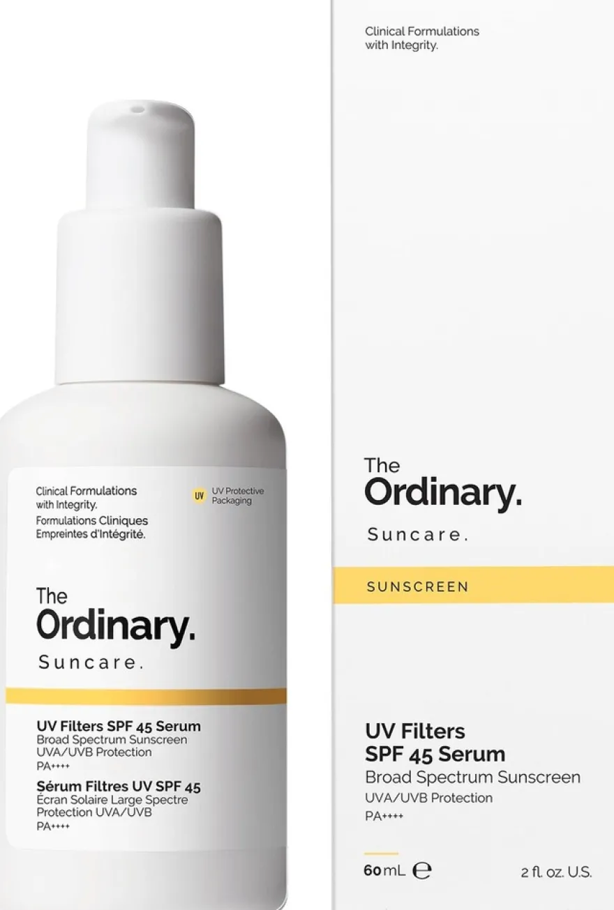 The Ordinary UV Filters SPF 45 Serum aurinkosuoja kasvoille 60 ml