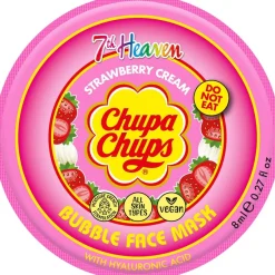 7th Heaven Chupa Chups Strawberry Cream Bubble Mask 8ml