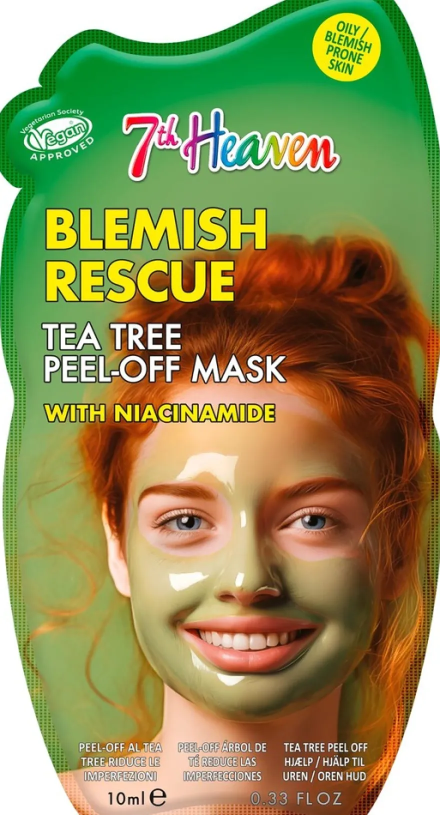 7th Heaven Tea Tree Peel-Off Niasiiniamidilla 10ml