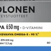 Tolonen E-EPA kalaöljykapseli 650mg 80kaps