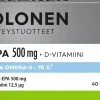 Tolonen E-EPA kalaöljykapseli 500mg 40kaps