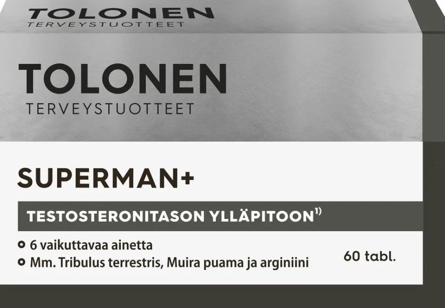 Tolonen Superman+ 60tabl