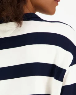 Tommy Jeans collegepusero Rlx Badge Stripe