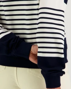 Tommy Jeans collegepusero Rlx Badge Stripe