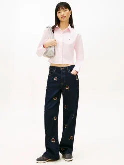 Tommy Jeans cropattu paitapusero