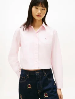 Tommy Jeans cropattu paitapusero