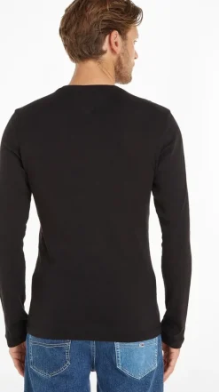 Tommy Jeans Long Sleeved Ribbed Organic trikoopaita