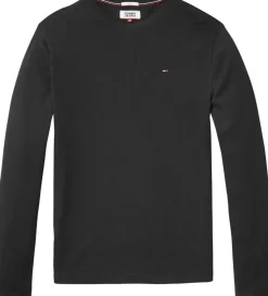 Tommy Jeans Long Sleeved Ribbed Organic trikoopaita