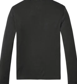 Tommy Jeans Long Sleeved Ribbed Organic trikoopaita