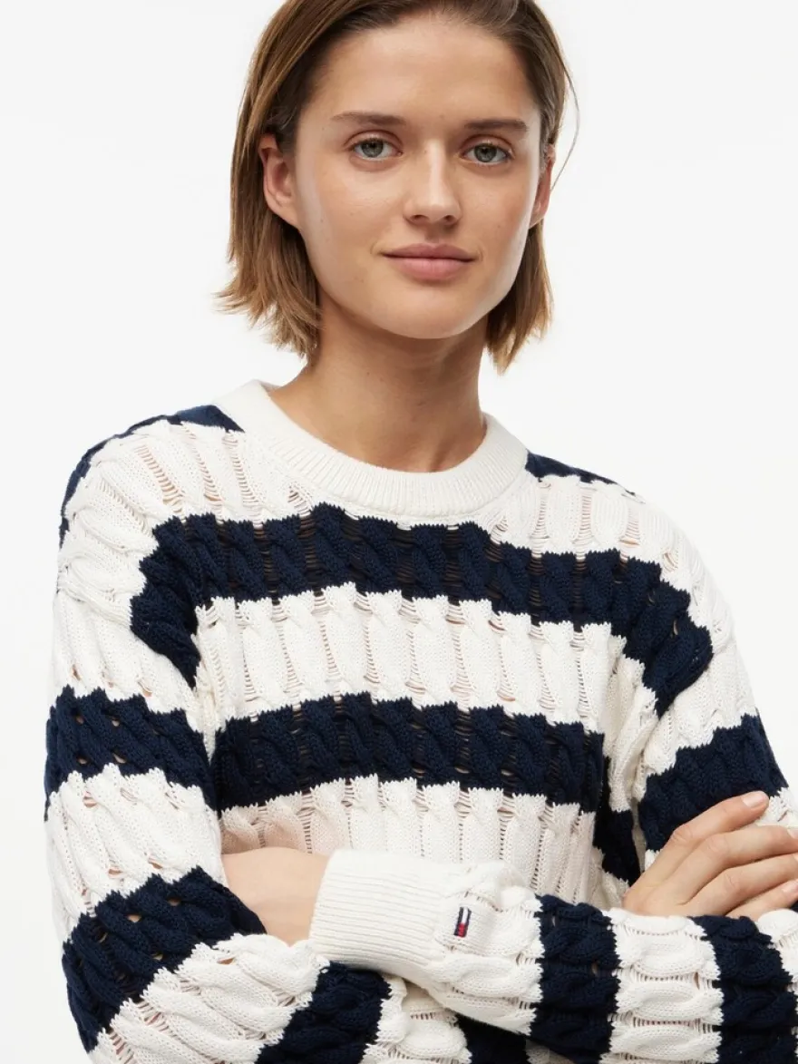 Tommy Jeans Loose Cable neule