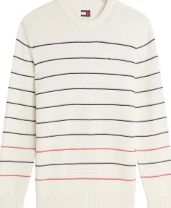 Tommy Jeans neule Tjm slim stripe sweater ext