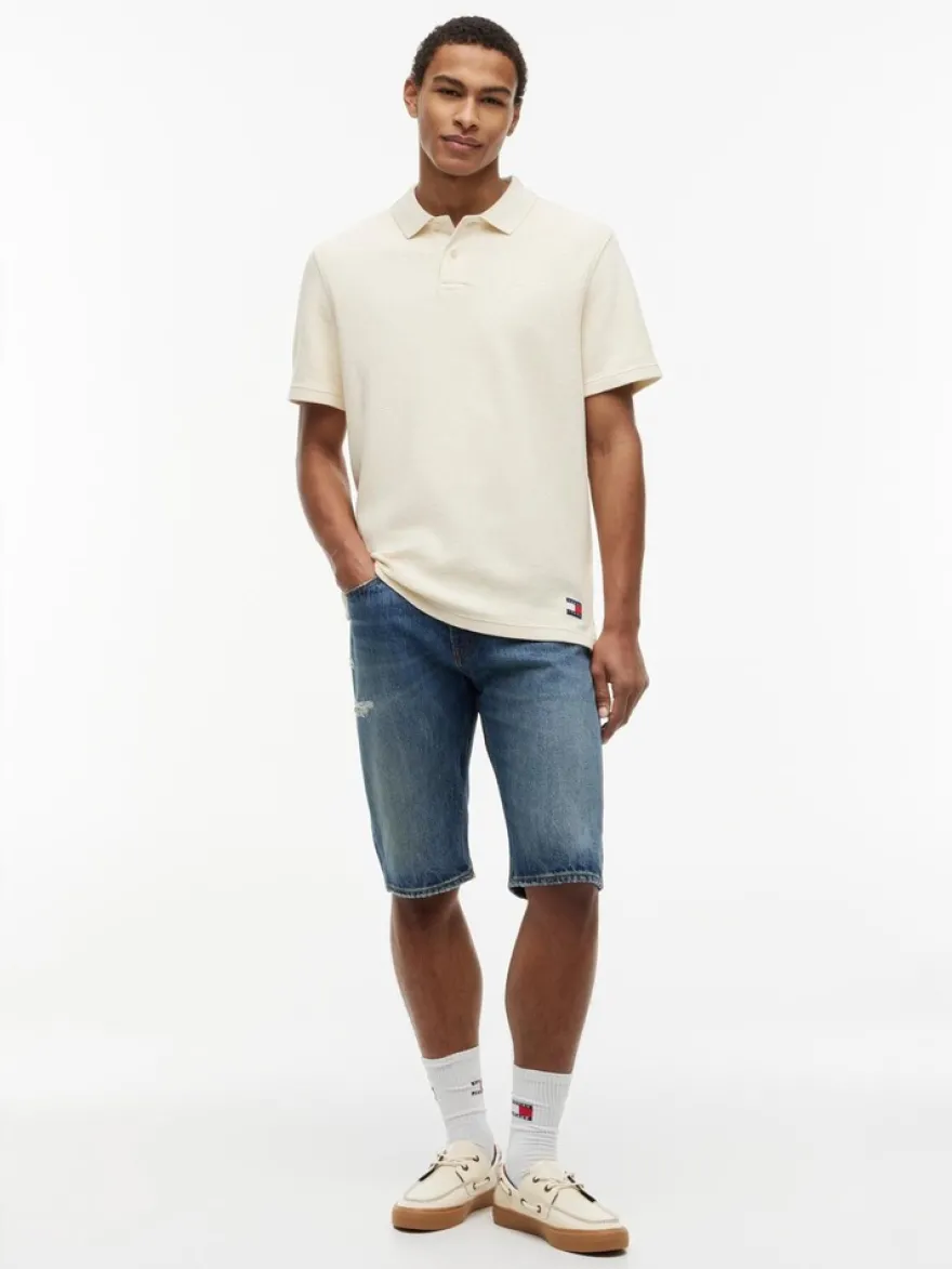 Tommy Jeans pikeepaita Tjm reg washed waffle
