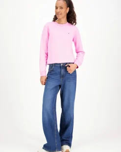 Tommy Jeans Reg Flag Crew college