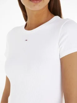 Tommy Jeans Slim Essential Rib t-paita