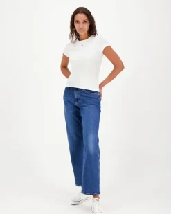 Tommy Jeans Slim Essential Rib t-paita
