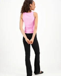Tommy Jeans Slim Ess Logo Rib tank toppi