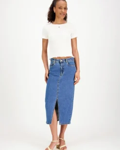 Tommy Jeans Slim Smock t-paita