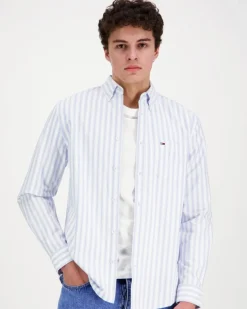 Tommy Jeans Tjm reg stripe oxford shirt kauluspaita