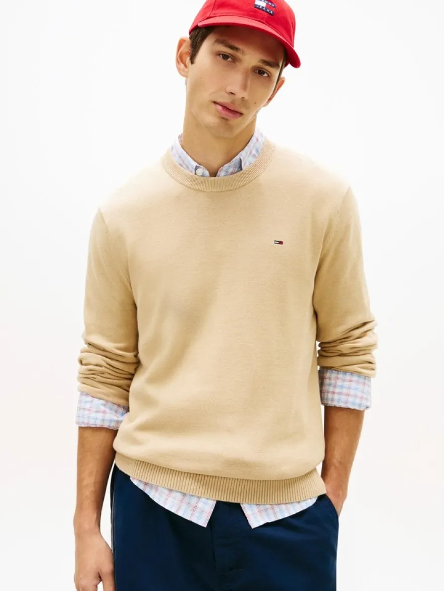 Tommy Jeans Tjm slim ess light sweater ext neule