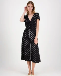 Tommy Jeans Tjw button midi belt mekko