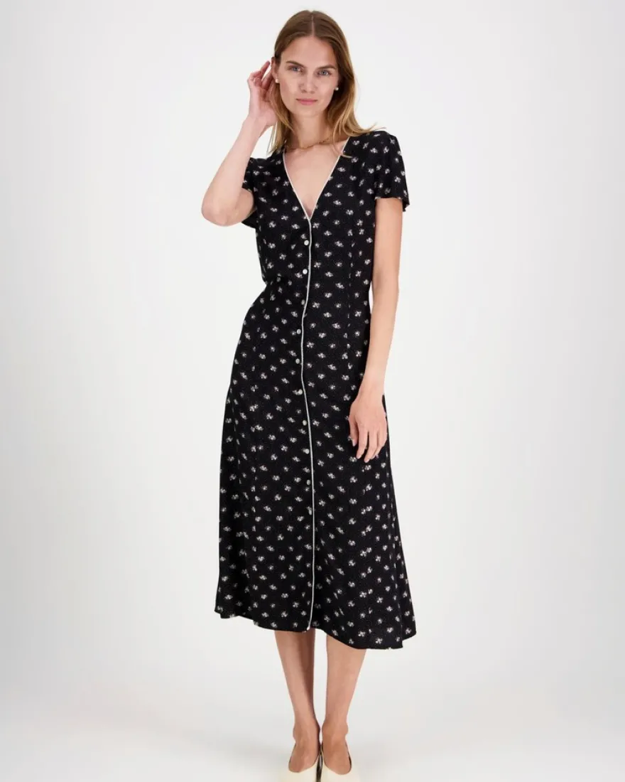 Tommy Jeans Tjw button midi belt mekko