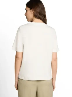 Tom Tailor T-paita crew neck crochet detail