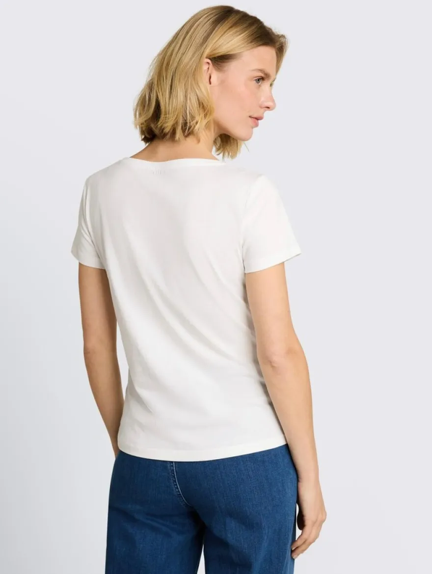 Tom Tailor t-paita Logo Rhinestones