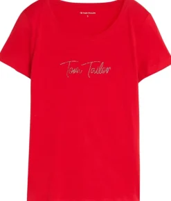 Tom Tailor t-paita logo rhinestones