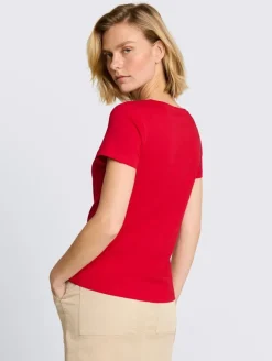 Tom Tailor t-paita logo rhinestones