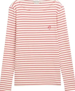 Tom Tailor trikoopusero venepääntie raitakuosi
