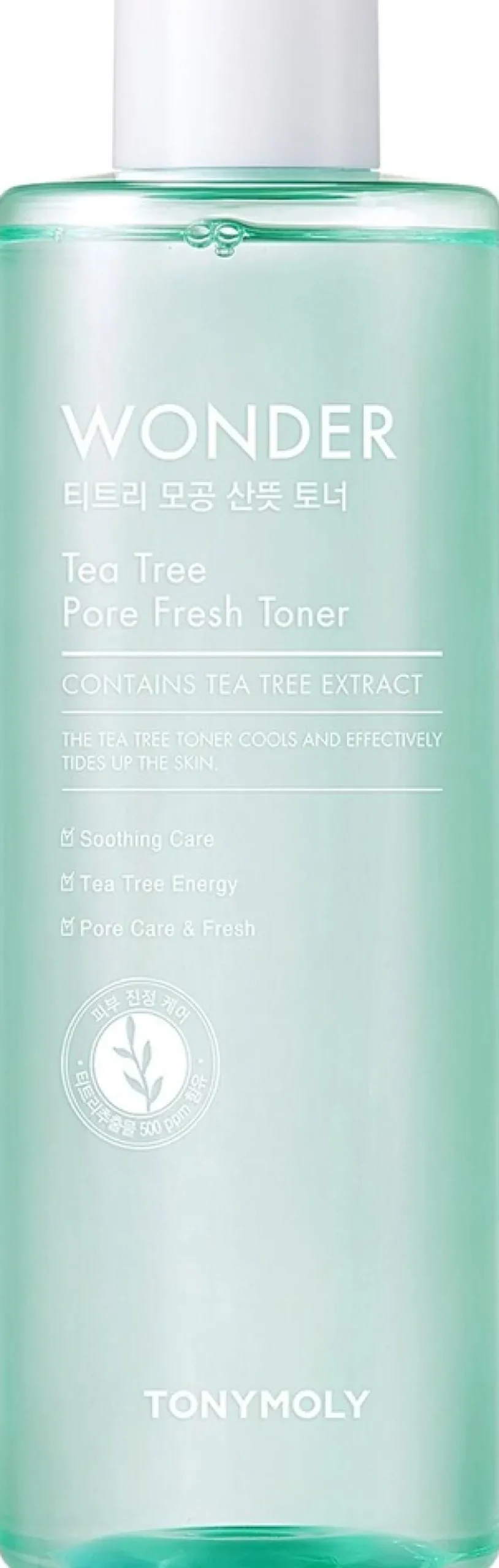 TONYMOLY Wonder Tea Tree Pore Fresh Toner kasvovesi 500ml