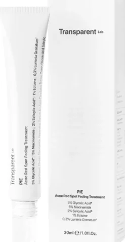 Transparent Lab P.I.E acne red spot fading treatment tehohoito punoitukseen 30 ml