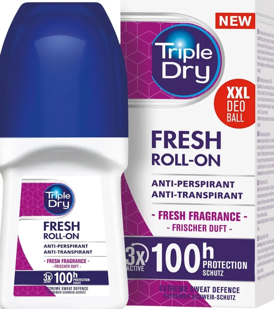 Triple Dry Fresh roll-on antiperspirantti 100h 50 ml