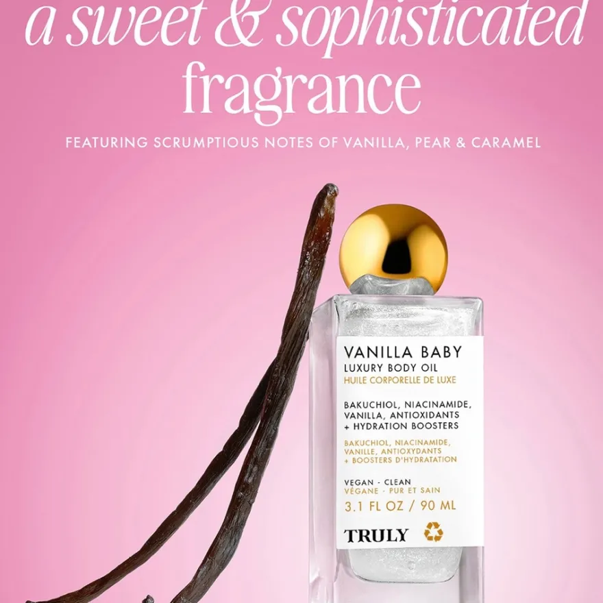Truly Vanilla Baby Luxury Vartaloöljy 90ml