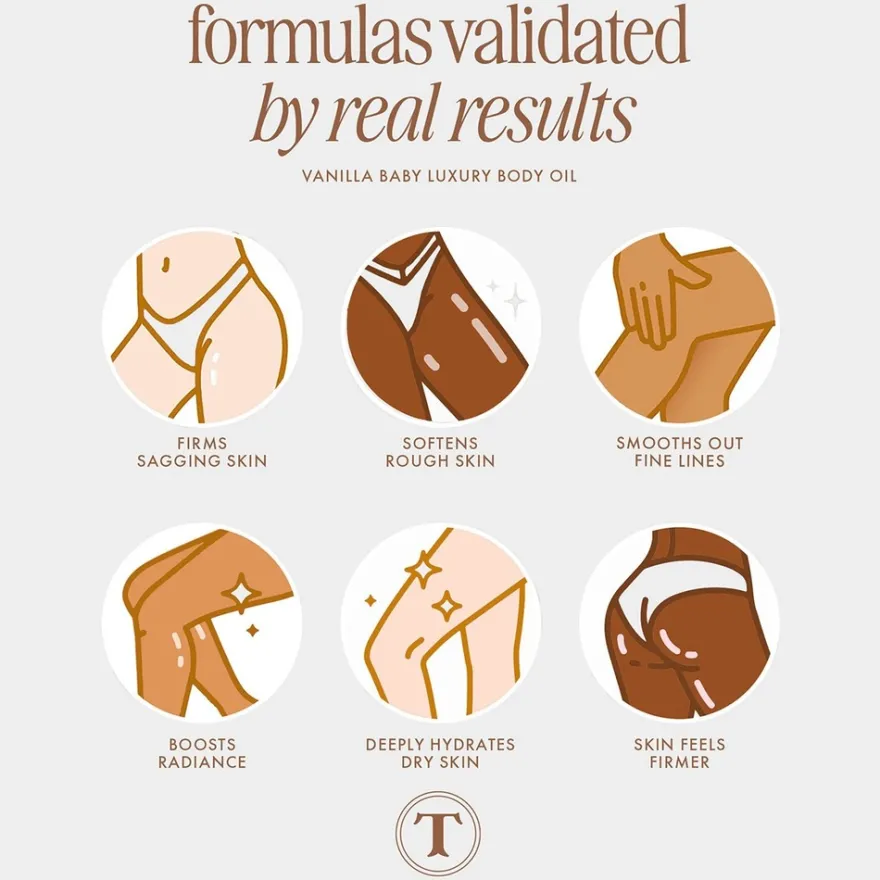 Truly Vanilla Baby Luxury Vartaloöljy 90ml