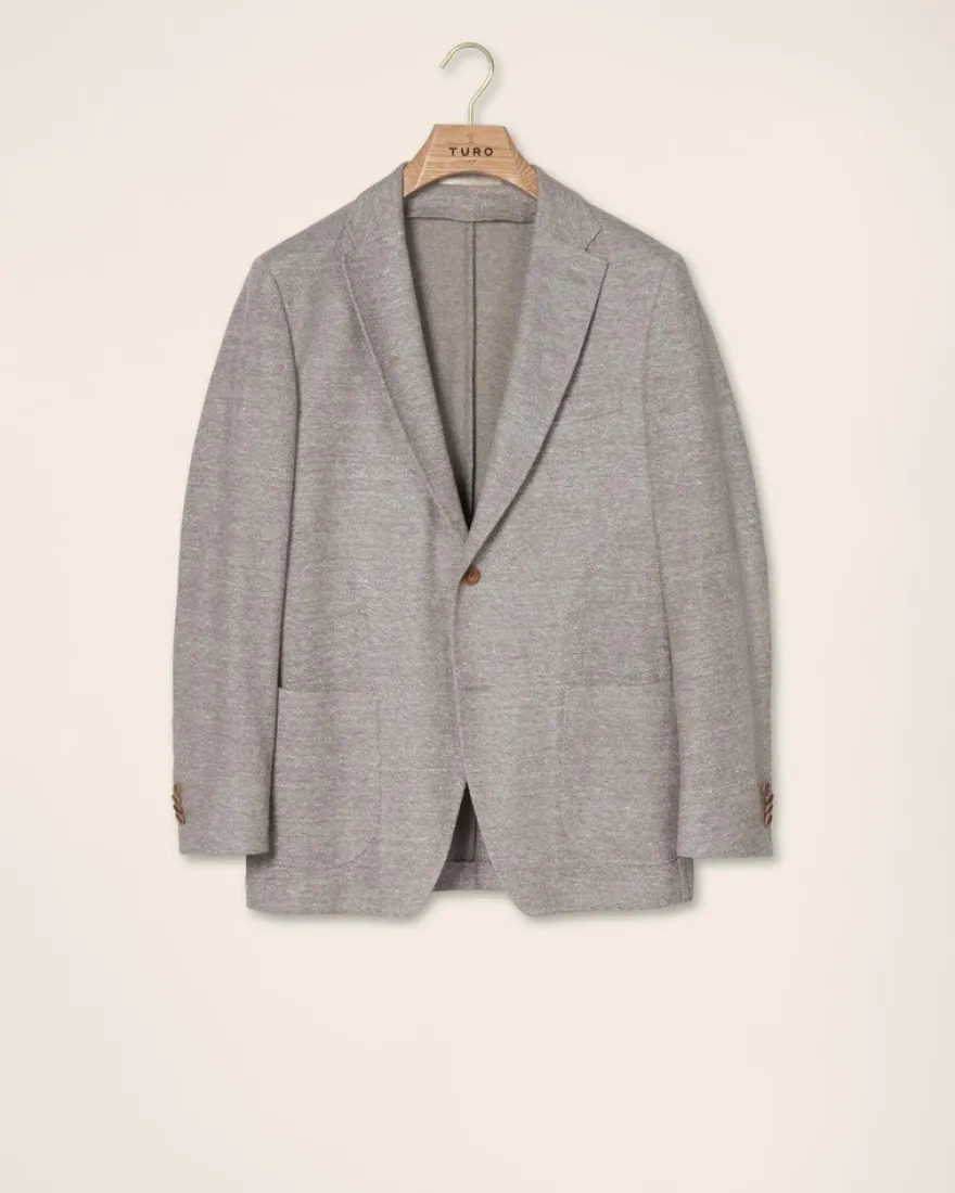 Turo Bowie 7508 slim fit jersey -blazer