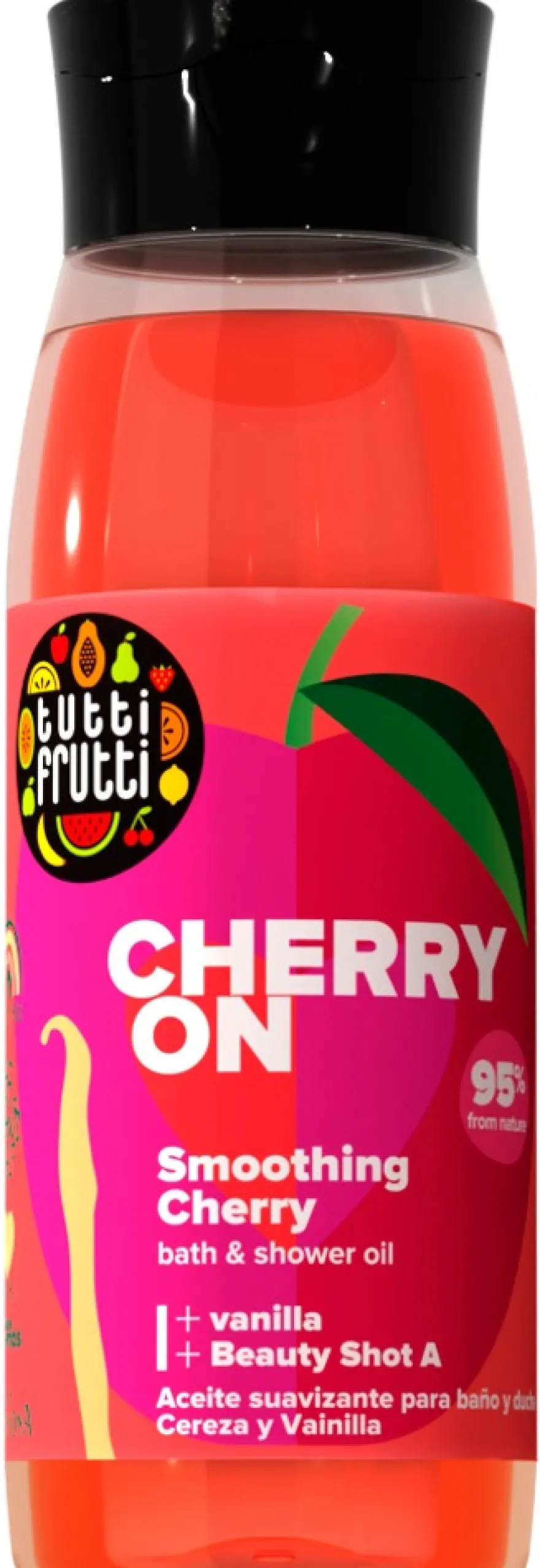 Tutti Frutti Silottava vaahtoava suihku-&kylpygeeli 400 ml