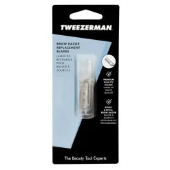 TWEEZERMAN Brow Razor Replacement Blades 4pcs