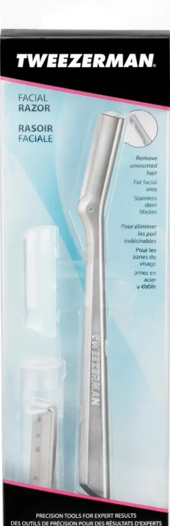 TWEEZERMAN Facial Razor 1pcs.