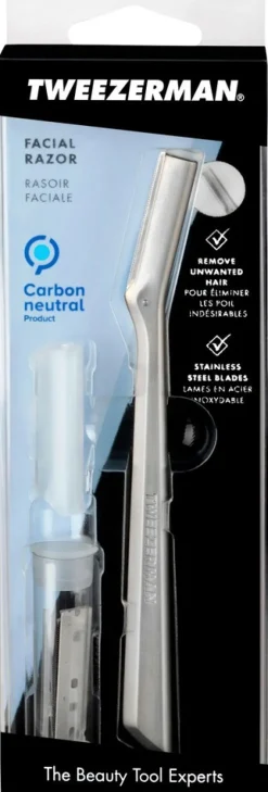TWEEZERMAN Facial Razor 1pcs.