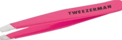 TWEEZERMAN Mini Slant Tweezer Neon Pink 1pcs.