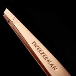 TWEEZERMANSlant Tweezer Rose Gold 1pcs.