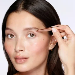 TWEEZERMANSlant Tweezer Rose Gold 1pcs.
