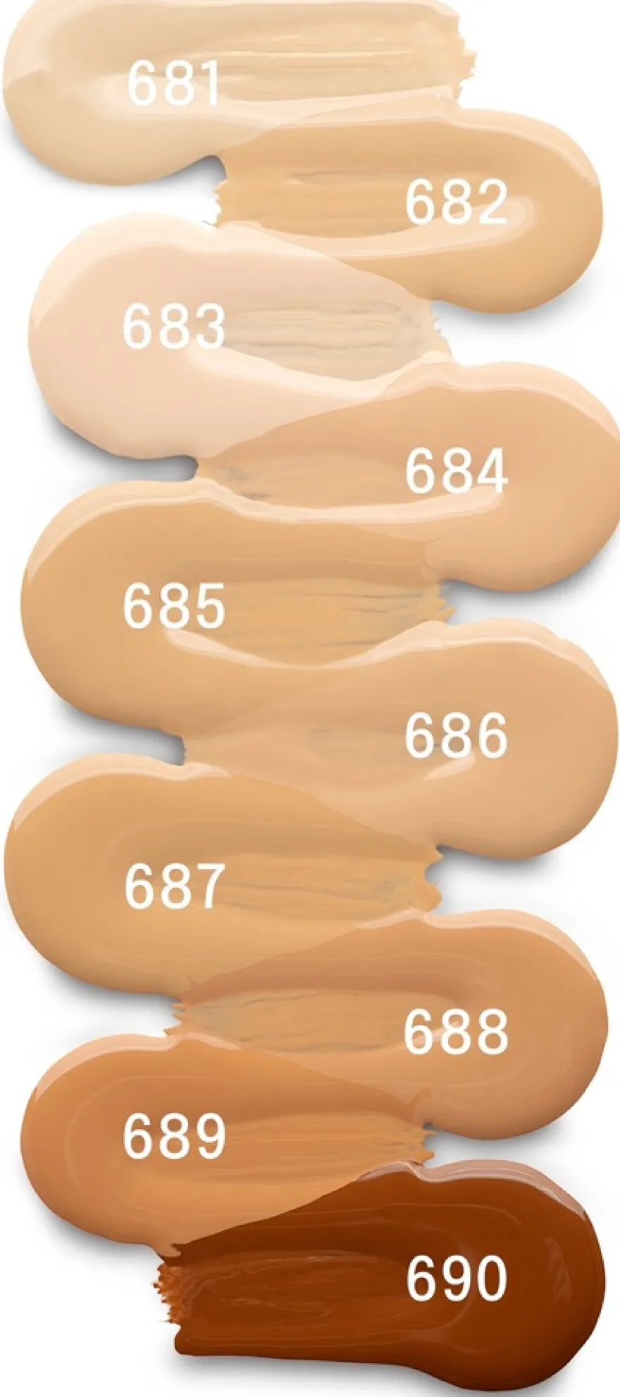 Uoga Uoga Mineral Serum Foundation SPF20 Meikkivoide 682 Foamy Sea 30ml