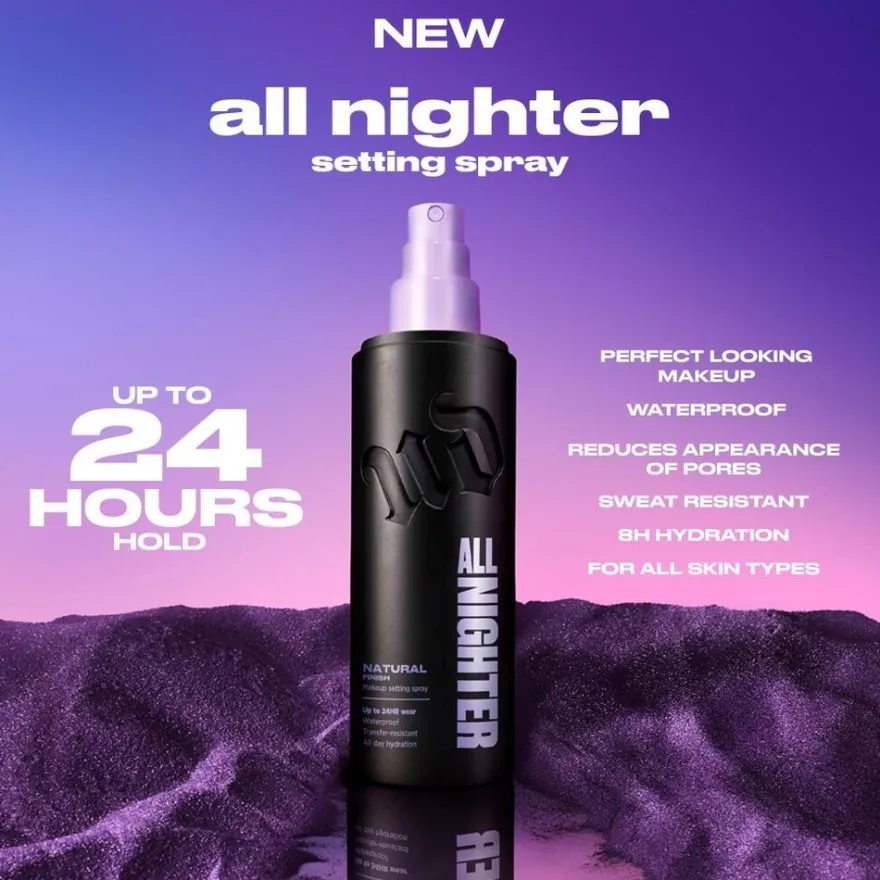 Urban Decay All Nighter Setting Spray meikinkiinnityssuihke 118 ml